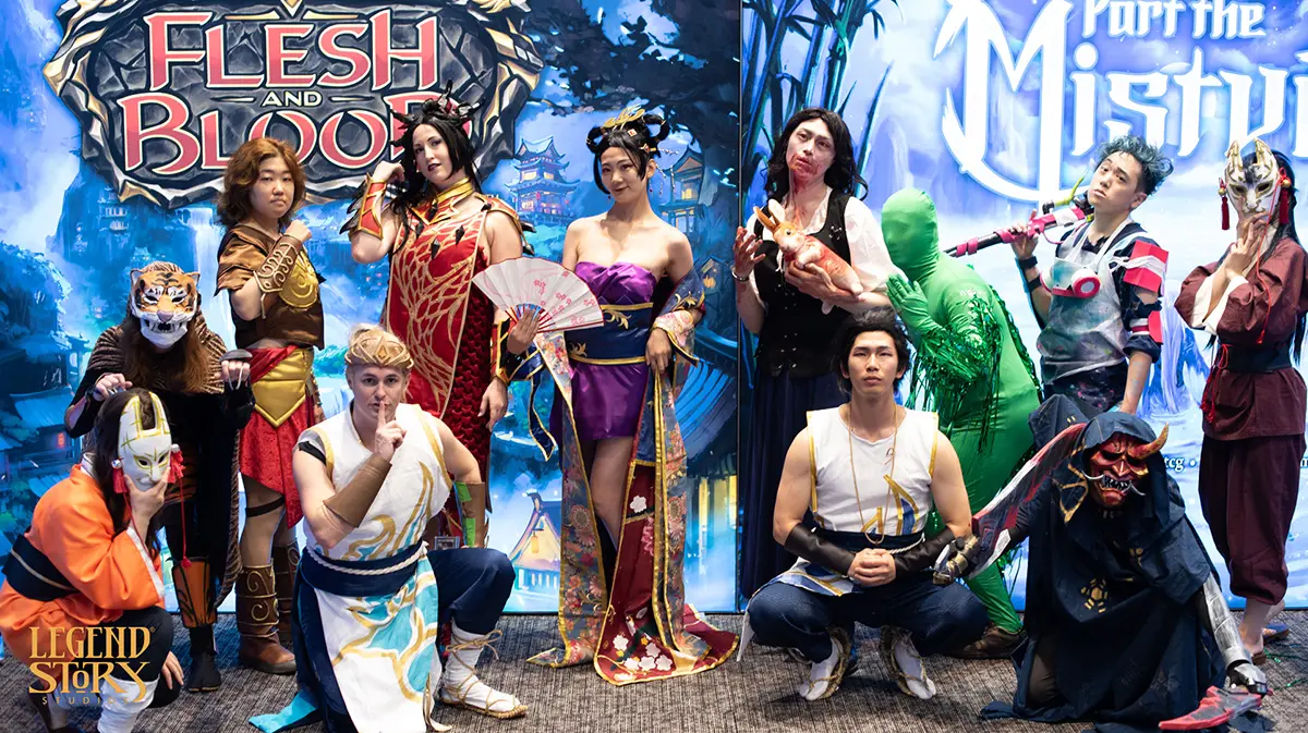 「フレッシュ＆ブラッド ワールドプレミア：東京」コスプレイベントの参加者のみなさん