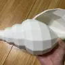 3Dプリンタで出力されたデジタルホラ貝