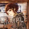 イラストレーター・安倍吉俊さんが描き下ろした『serial experiments lain』の主人公・岩倉玲音（サンプル）／画像は『CONTINUE』公式Xから
