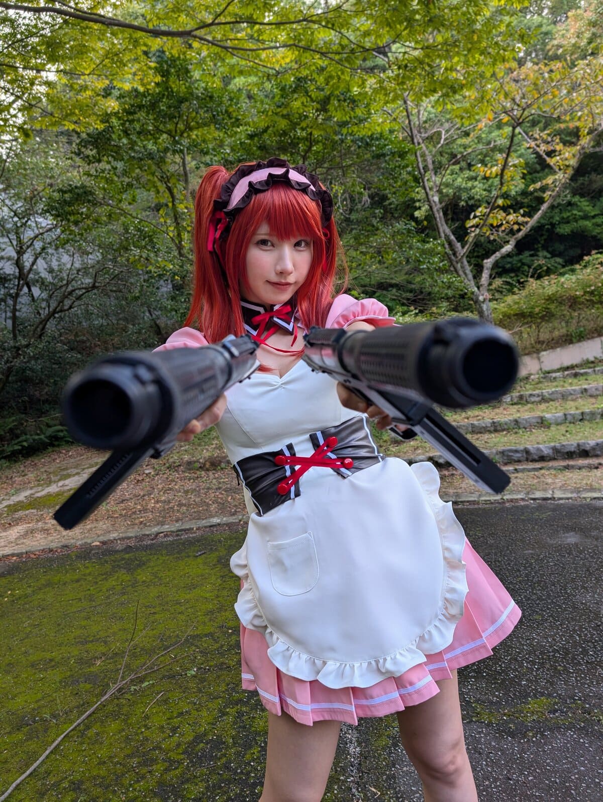 コスプレを披露するえなこさん②／画像はアナザースカイ公式Ｘから