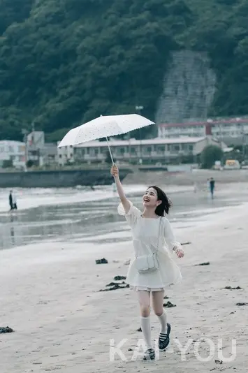 「海は大好きで、いつでも入りたいと思っている」