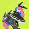 イラストレーター・いわこ脳さん描き下ろしの「駆動125」擬人化キャラクター