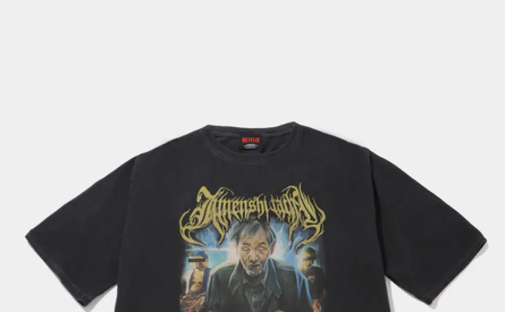 地面師たち』のオリジナルグラフィックTシャツ（なりすまし役