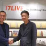 ジャン・ホンフイさん（17LIVE CEO）と上村隆博さん（mikai代表取締役）