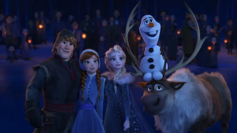 『アナと雪の女王／家族の思い出』場面カット