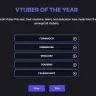 月ノ美兎さんがノミネートされた「VTuber Of The Year」