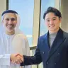 総額10.7億円を資金調達したREJECTのオーナー甲山翔也さんと、Gyrfalcon Holding LLCのSultan AlDarmakiさん