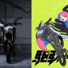 装甲弐輪試作機「駆動125」とその擬人化キャラクター／画像はヤマハ発動機公式サイトから