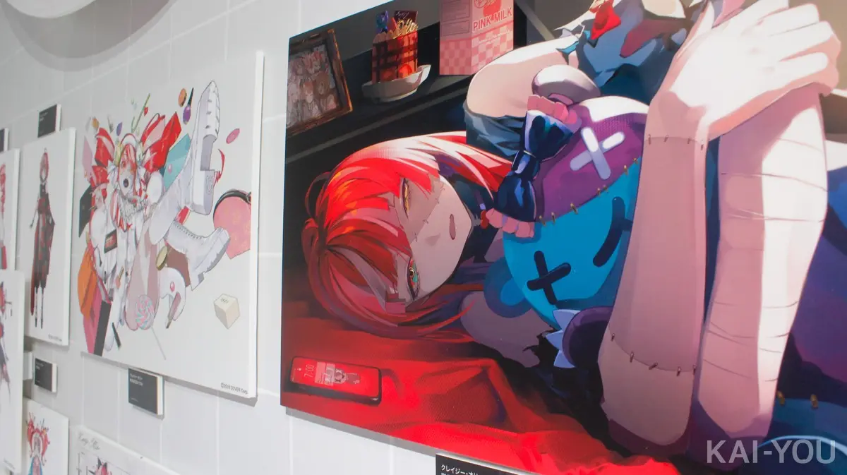 LAM個展「千客万雷」会場風景5