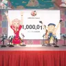 HIMEHINA（ヒメヒナ）100万人達成の瞬間／画像はYouTubeより
