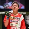 「RIZIN LANDMARK 10 in NAGOYA」に続き大晦日の「RIZIN DECADE」にも出場する18歳・秋元強真選手