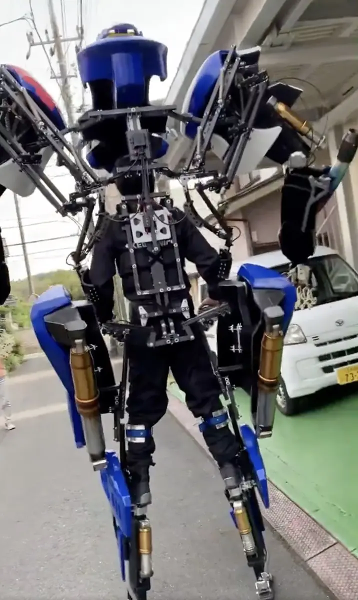 強そうな背中