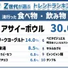 「Z総研2024年下半期トレンドランキング」流行った食べ物、飲み物