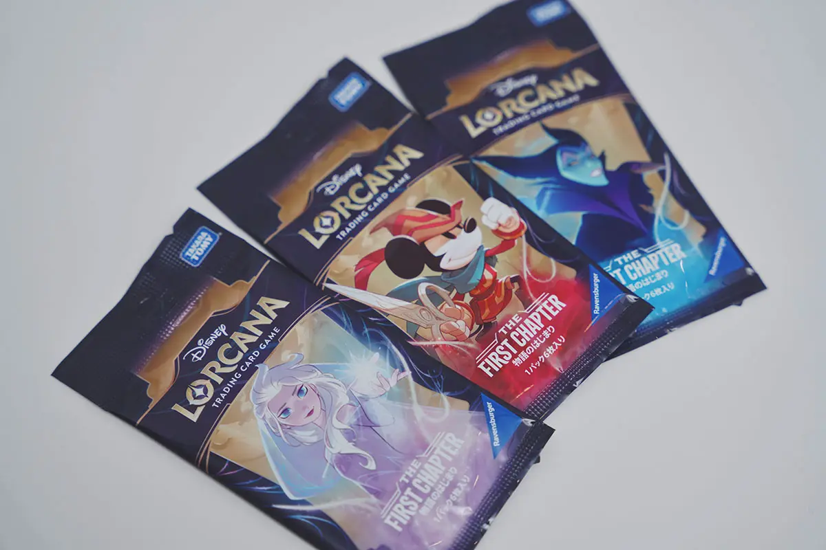 『ディズニー・ロルカナ』日本語版パック。お財布事情に優しい1パック 330円。
