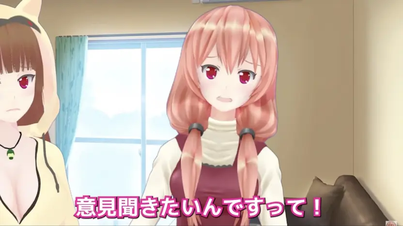 動画への意見が欲しいと話したエイレーンさん