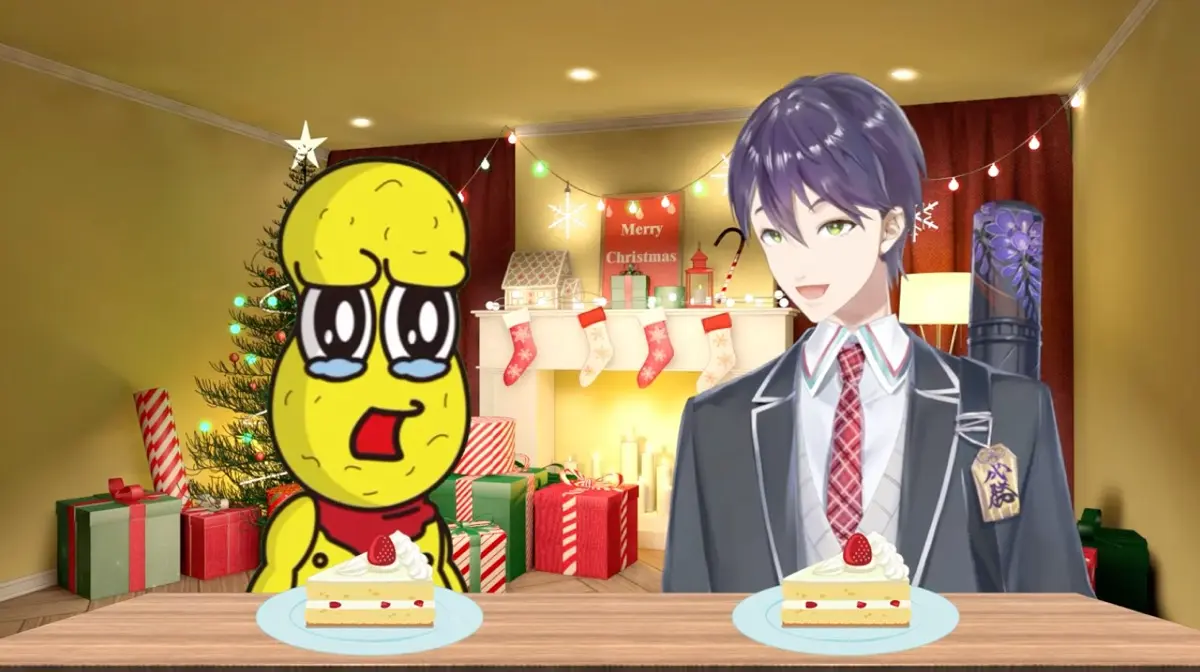 「刀ピークリスマス2024」／画像は剣持刀也さんのYouTubeより