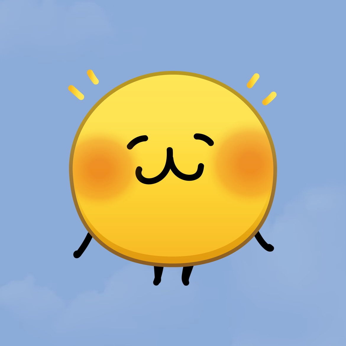 LINE発の新キャラクター「えもじの子（仮）」が話題 絶妙すぎる表情が愛らしい……？ - KAI-YOU