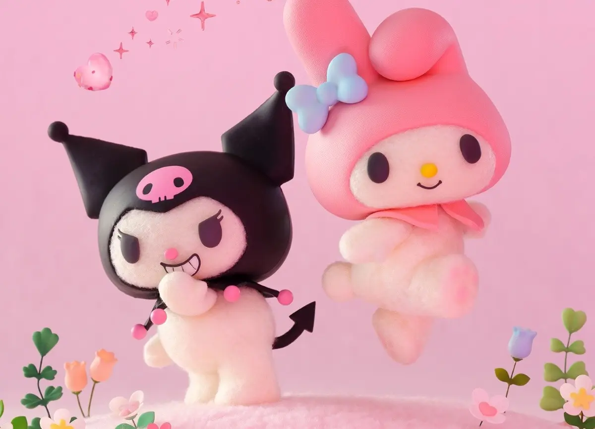 マイメロディとクロミがストップモーションアニメに! Netflixで7月配信決定