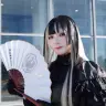 Rioさんによるhololive DEV_IS所属の儒烏風亭らでんさんのコスプレ[2]