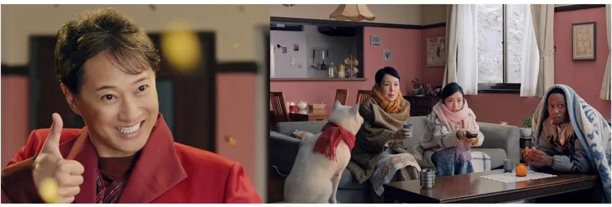 中居正広さんが出演するソフトバンクのCM3