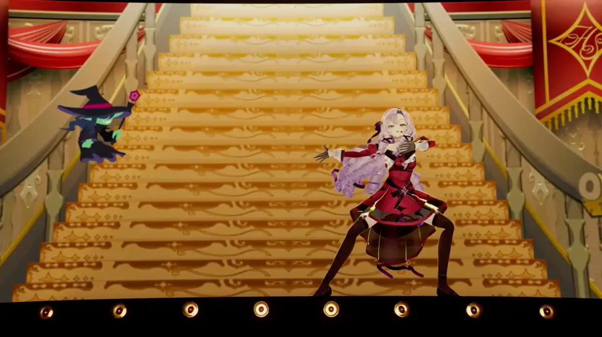 魔女と壱百満天原サロメさんのコミカルなやり取りも