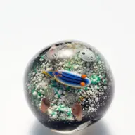 ガラス工芸で生き物の美を表現──生物系ガラス作家 増永元の展覧会が開催