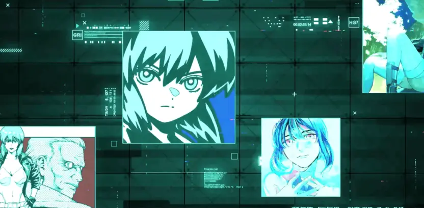 真作 シゲマツNANTOKA 攻殻機動隊S.A.Cとのコラボイベント作品