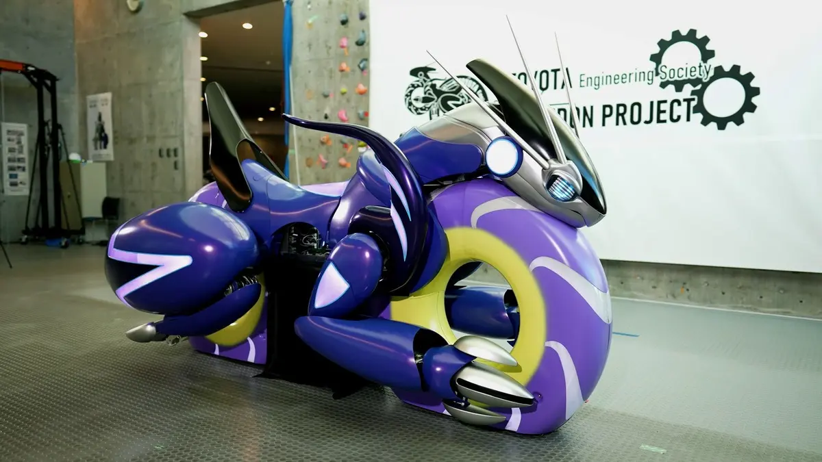 トヨタが制作した「トヨタミライドン」2／画像は株式会社ポケモン公式サイトから