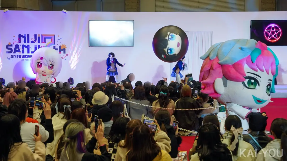 着ぐるみショー中、謎ノ美兎に殺害（!?）され頭だけになった月ノ美兎さん