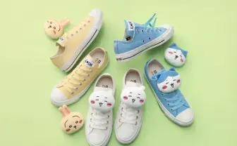 ちいかわ×コンバースが実現 ちいかわの顔面とストリートを闊歩しよう