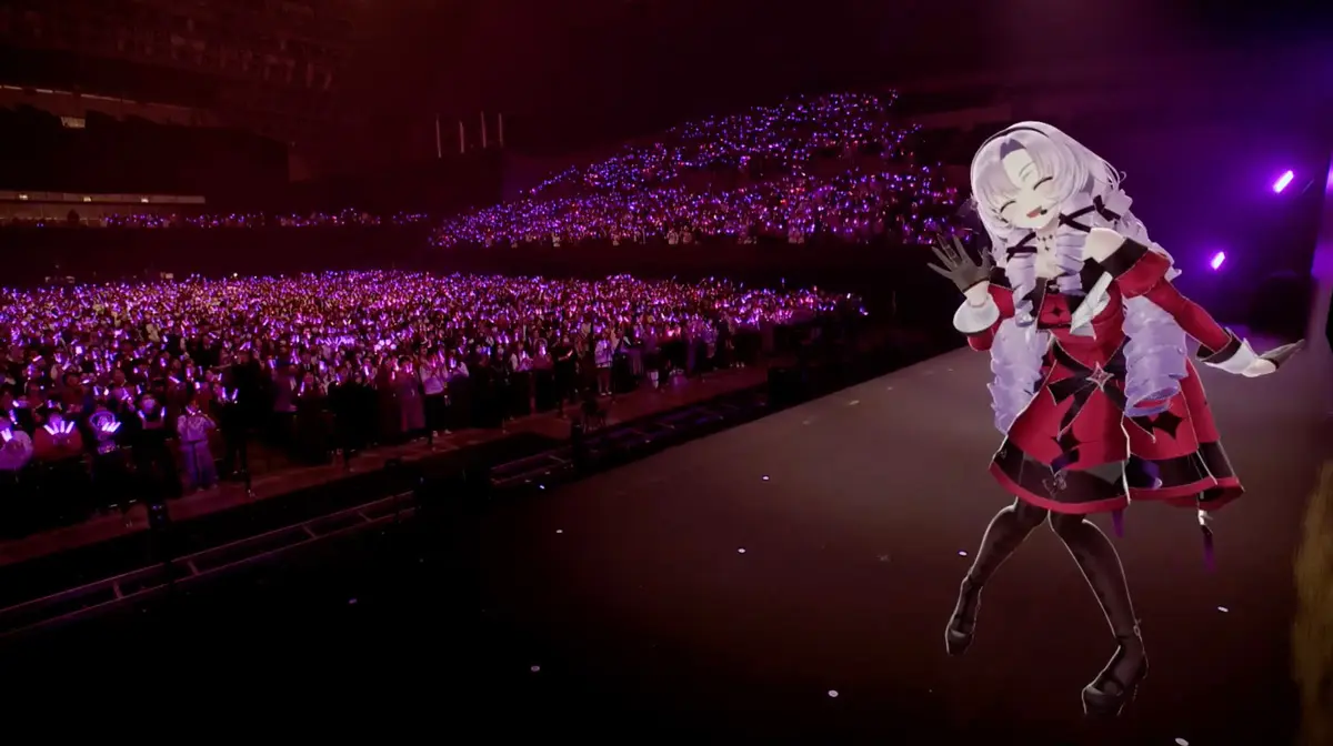 お嬢様という夢を応援するファンとの記念撮影