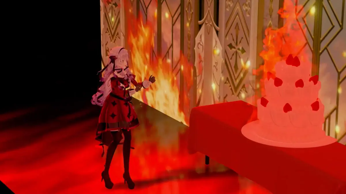 壱百満天原サロメさんも戸惑いを隠せない