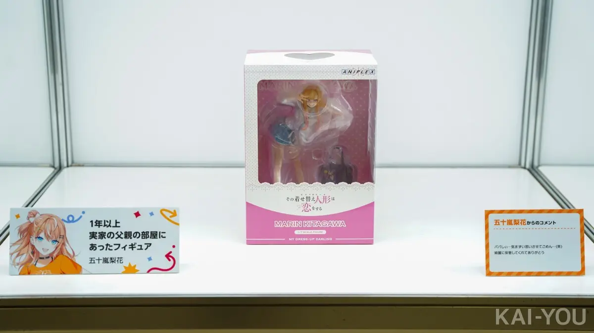 五十嵐梨花さんの私物「1年以上実家の父親の部屋にあったフィギュア」
