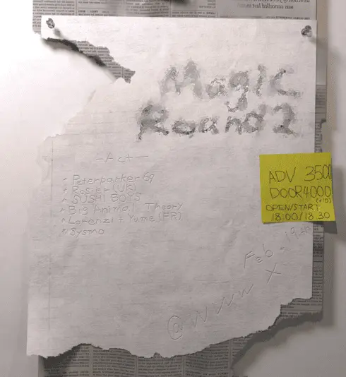 「Magicround 2」のフライヤー