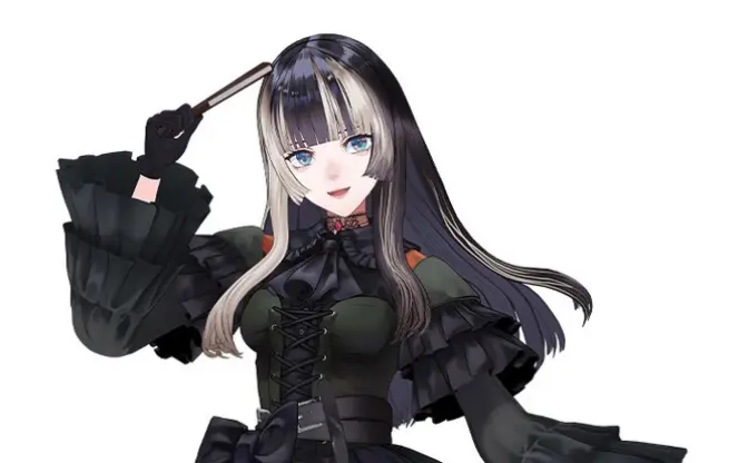 ホロライブ儒烏風亭らでんのコスプレが秀麗 和×ゴスロリを完全