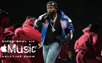 圧巻のケンドリック・ラマー NFLスーパーボウル「ハーフタイムショー」の映像解禁
