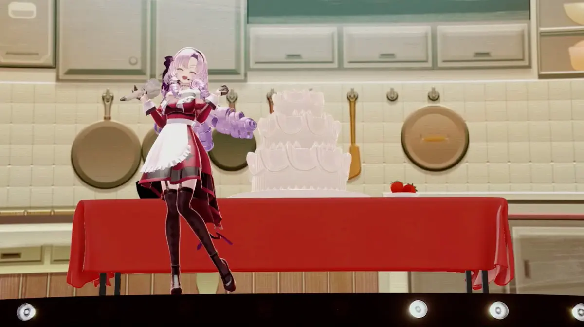 ゲストへ振る舞うケーキも出来上がる