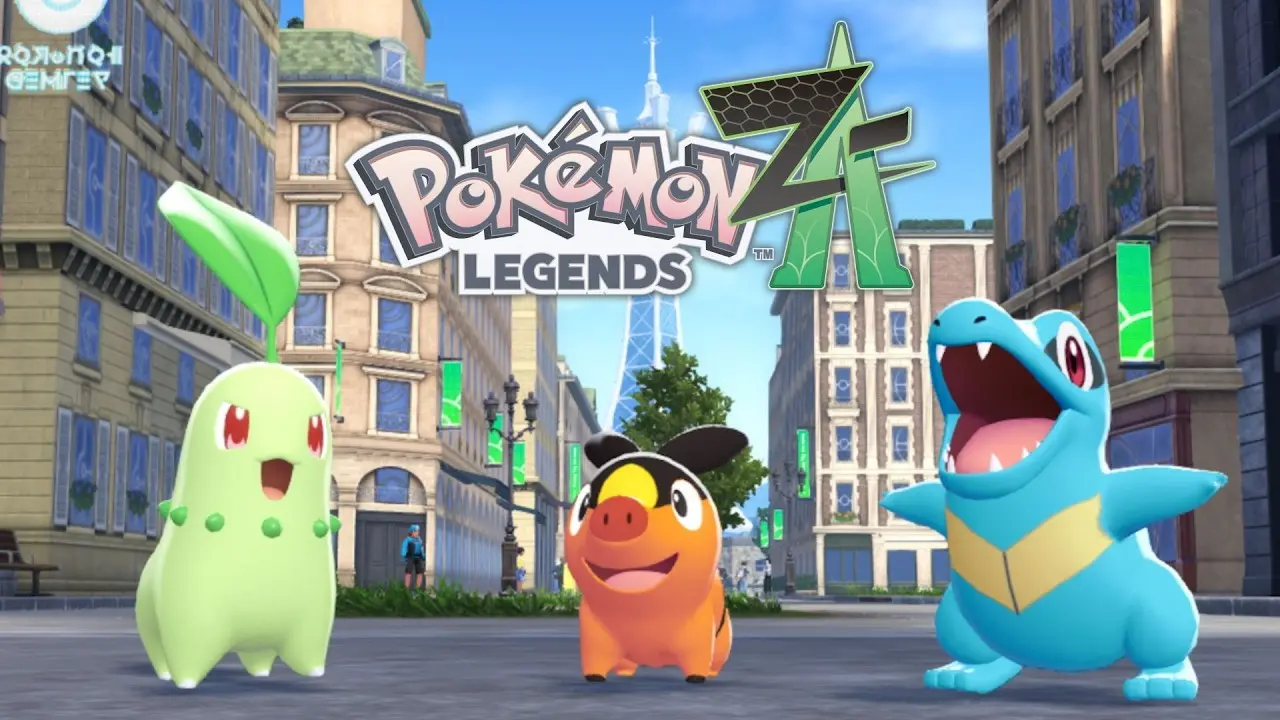2025年秋に発売予定の『Pokémon LEGENDS Z-A』／画像はYouTubeのスクリーンショット