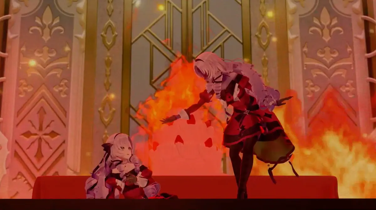 壱百満天原サロメさんが「ダークサロメ」と邂逅