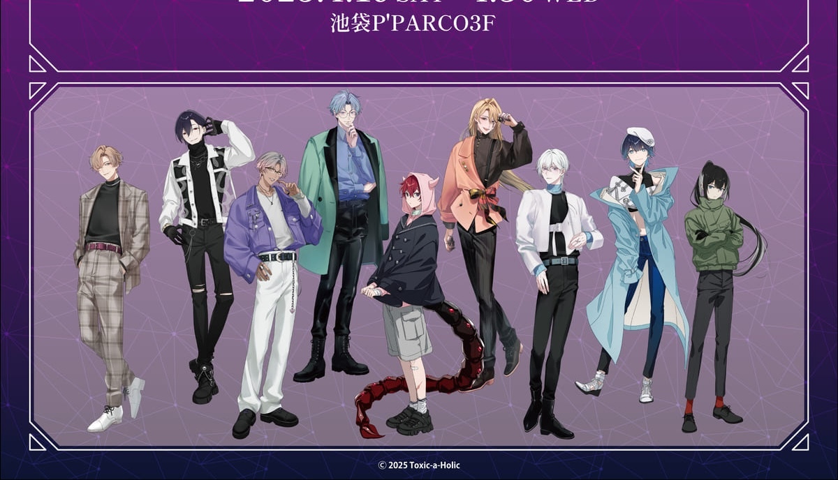 毒の擬人化プロジェクト「Toxic-a-Holic」初のポップアップストア開催