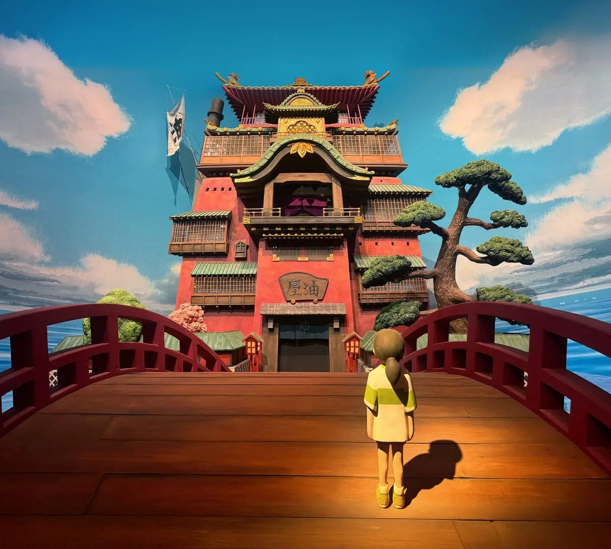 『千と千尋の神隠し』の展示物／©2001 Hayao Miyazaki/Studio Ghibli, NDDTM