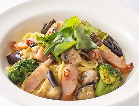 「よくばりペペロンチーノ」画像はポポラマーマ公式サイトより