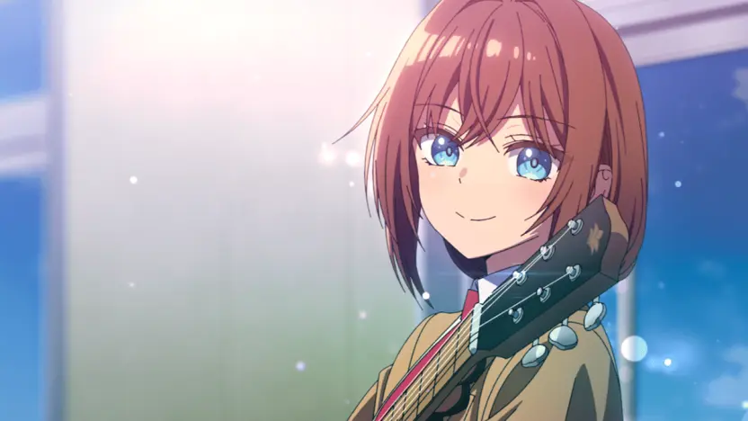 アニメ『真夜中ハートチューン』歌手を目指す井ノ華六花