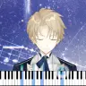 ピアノを弾く潤音ノクトさん