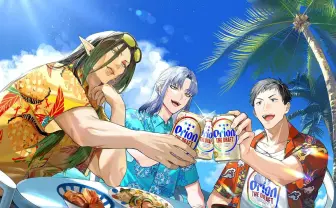 にじさんじ花畑チャイカ、ミラン・ケストレル、社築がオリオンビールとコラボ