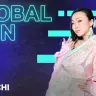 「Global Spin」で「Iyasaka」をパフォーマンスしたCOMA-CHIさん