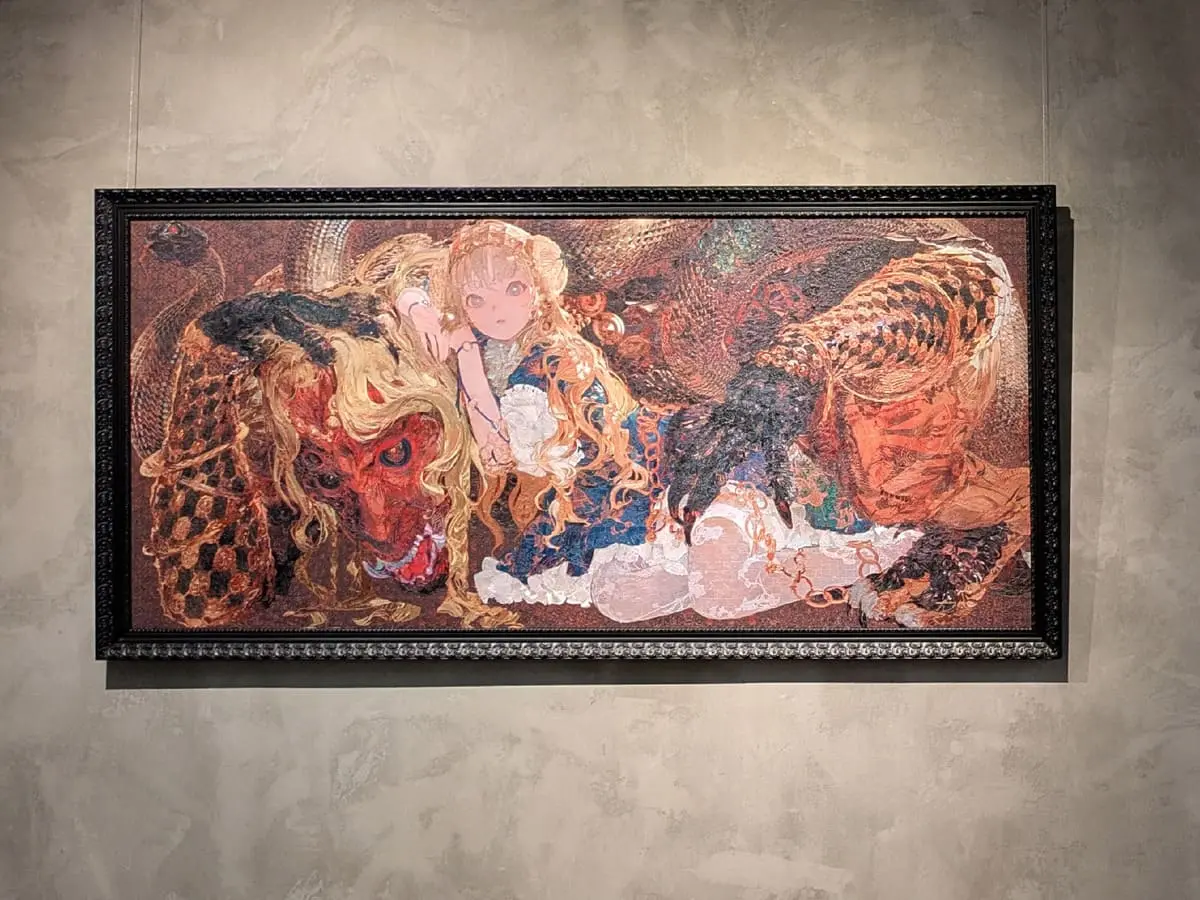東京で行われた「タイキ展」の会場写真2