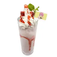 ドリンク「いちごらて」
