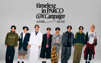 新生timelesz×PARCO、GWに全国の店舗でキャンペーン開催