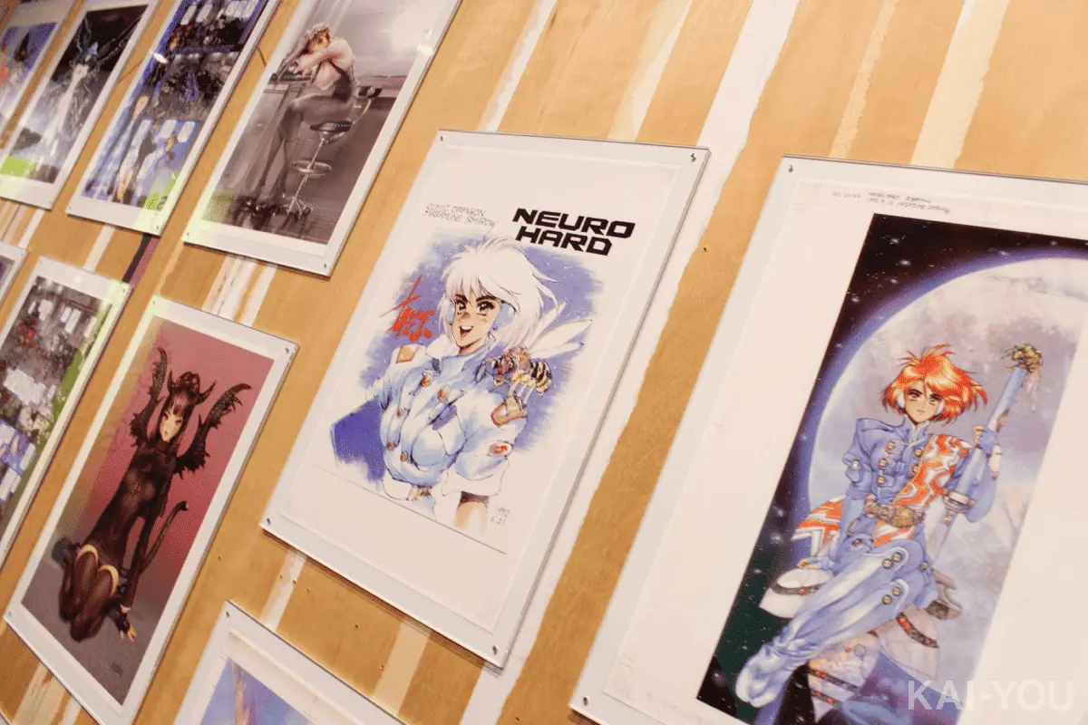 会場写真16／©Shirow Masamune/KODANSHA／©Shirow Masamune/SEISHINSHA／©Shirow Masamune/「士郎正宗の世界展」